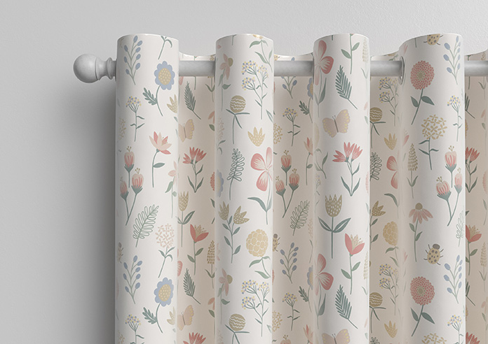Floral Whimsy, Springtime - Made to Measure Curtains - Image 12